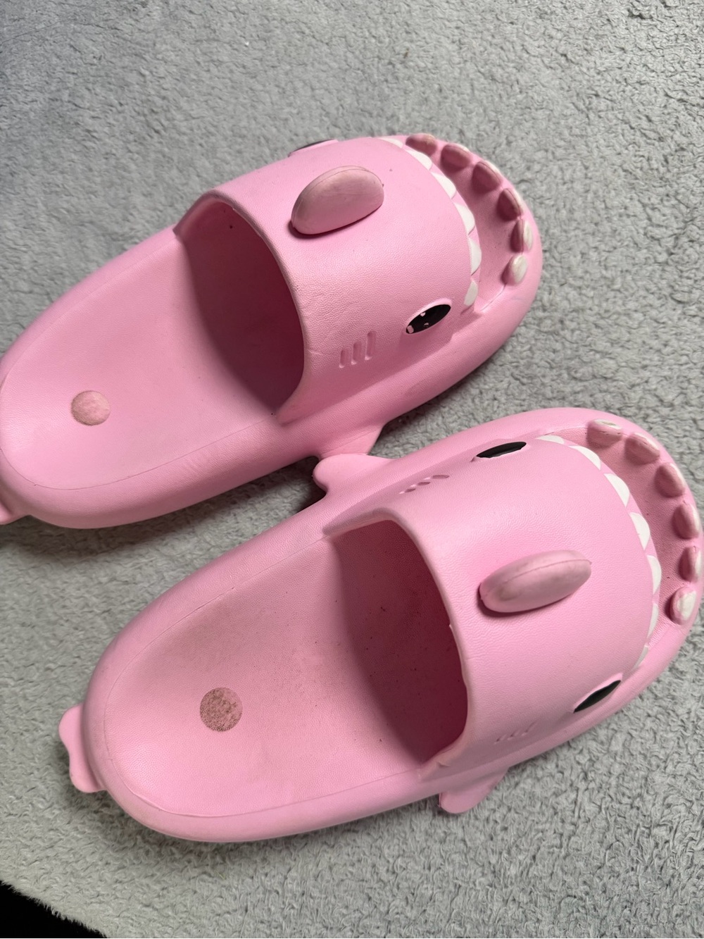 & Other Stories Pink Shark Slide Sandals for Kids